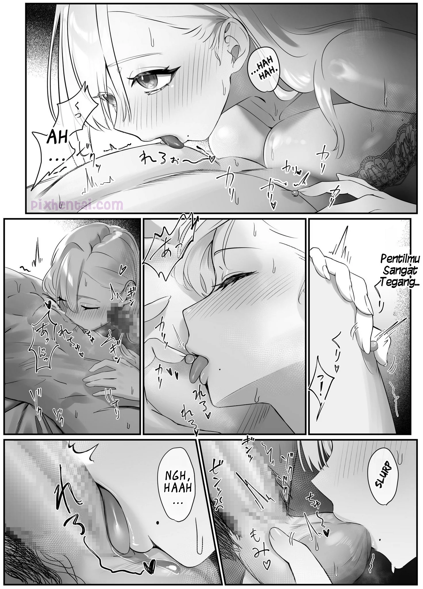 Komik hentai xxx manga sex bokep The Big Breasted Lady at the Delivery Destination Is Way Too Lewd 33